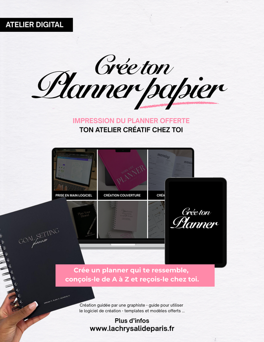 Atelier Création Planner Papier