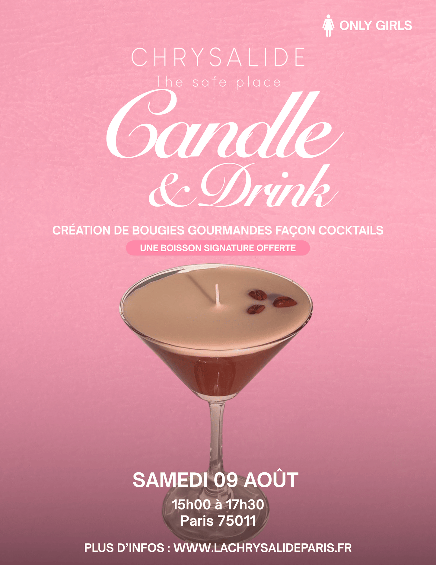 Candle & Drink : création de bougies