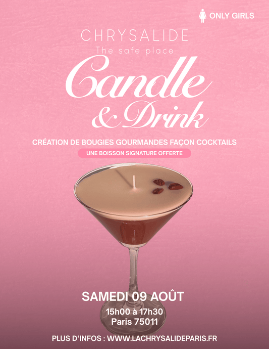 Candle & Drink : création de bougies