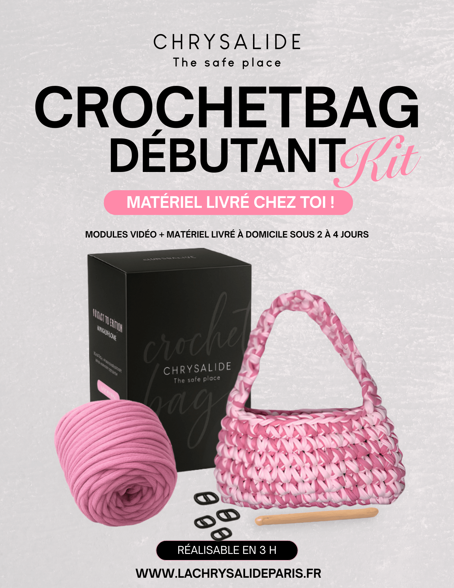 Kit crochet bag - Zoëbag