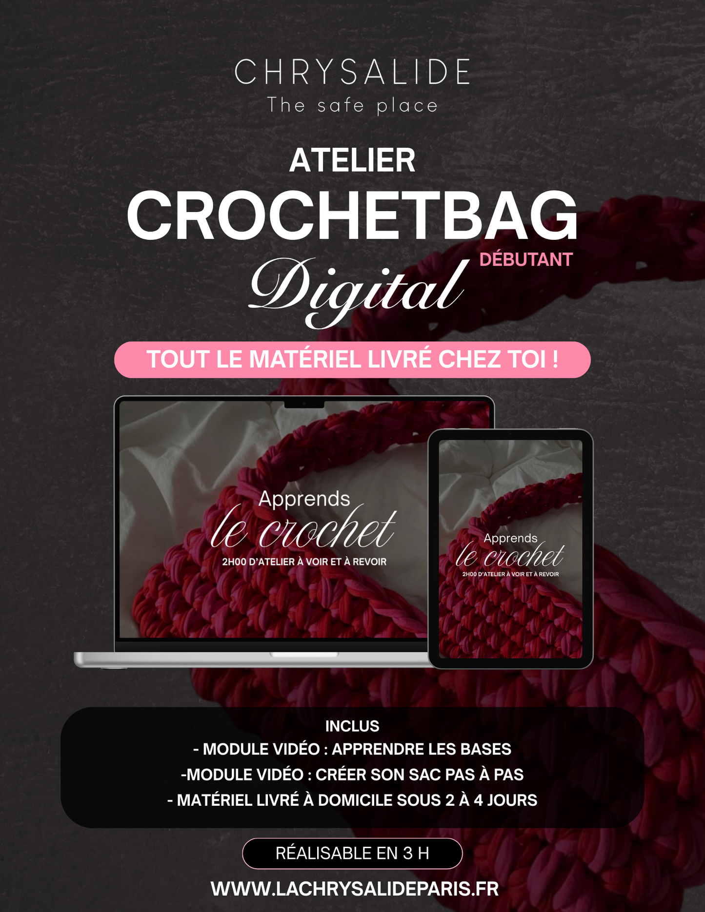 Atelier crochet bag digital