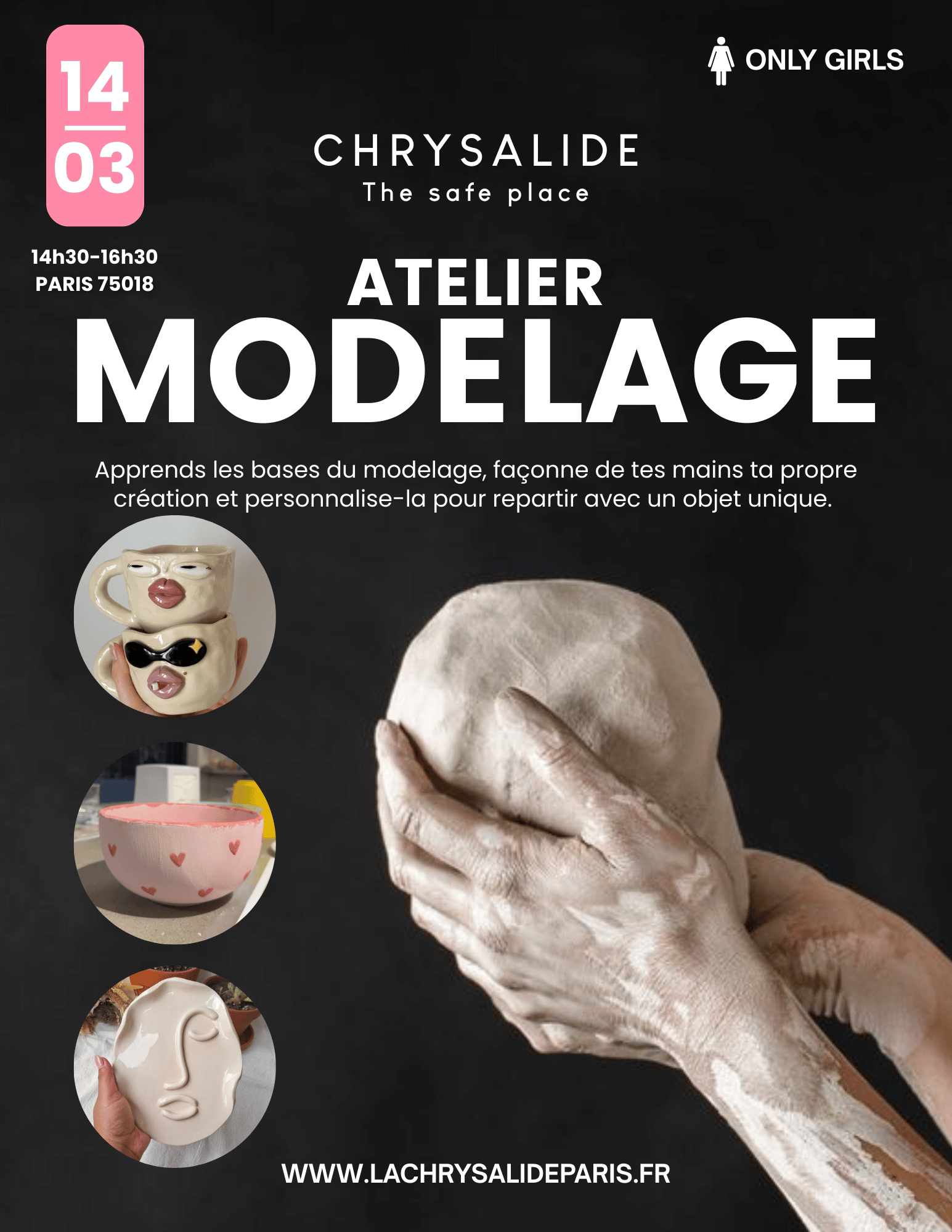 Atelier Modelage + peinture