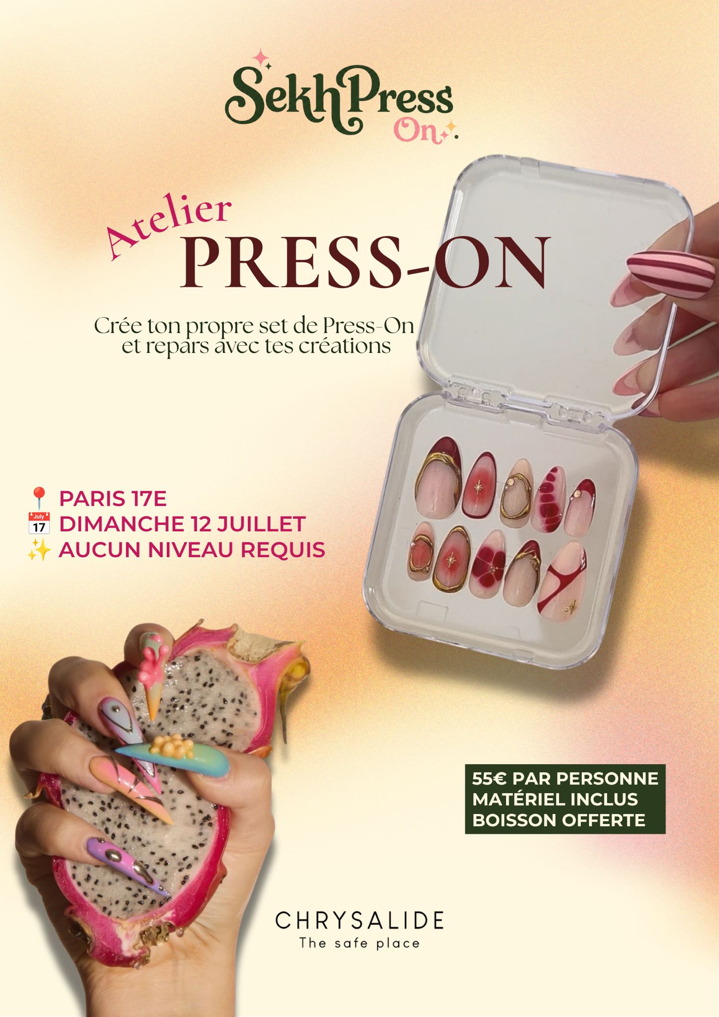 Nails Art sur Press On