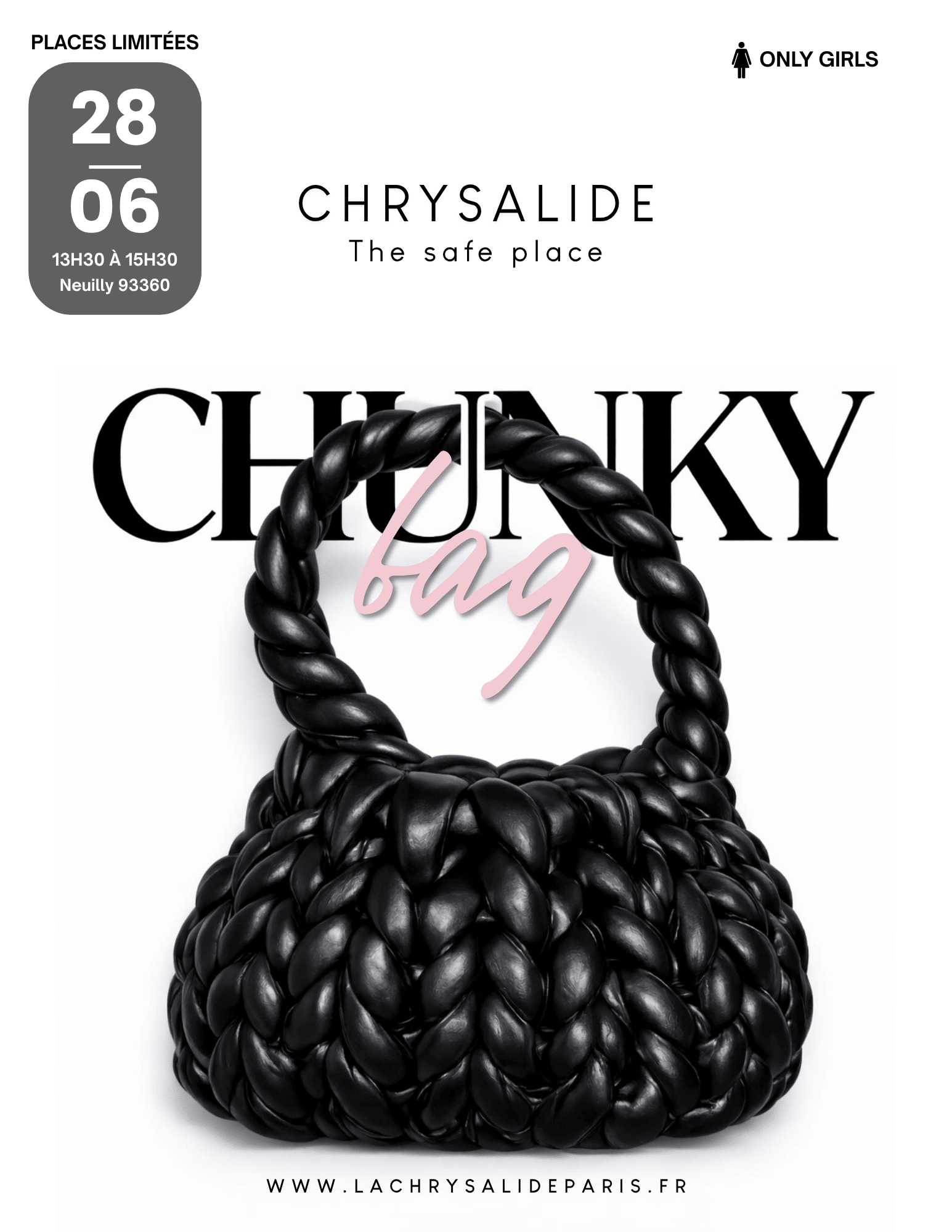 Atelier Chunky Bag - La Chrysalide Paris