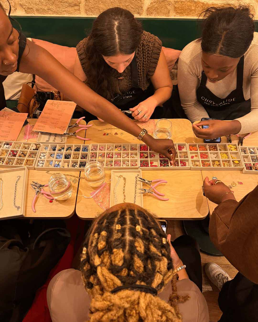 Atelier Création de bijoux - La Chrysalide Paris