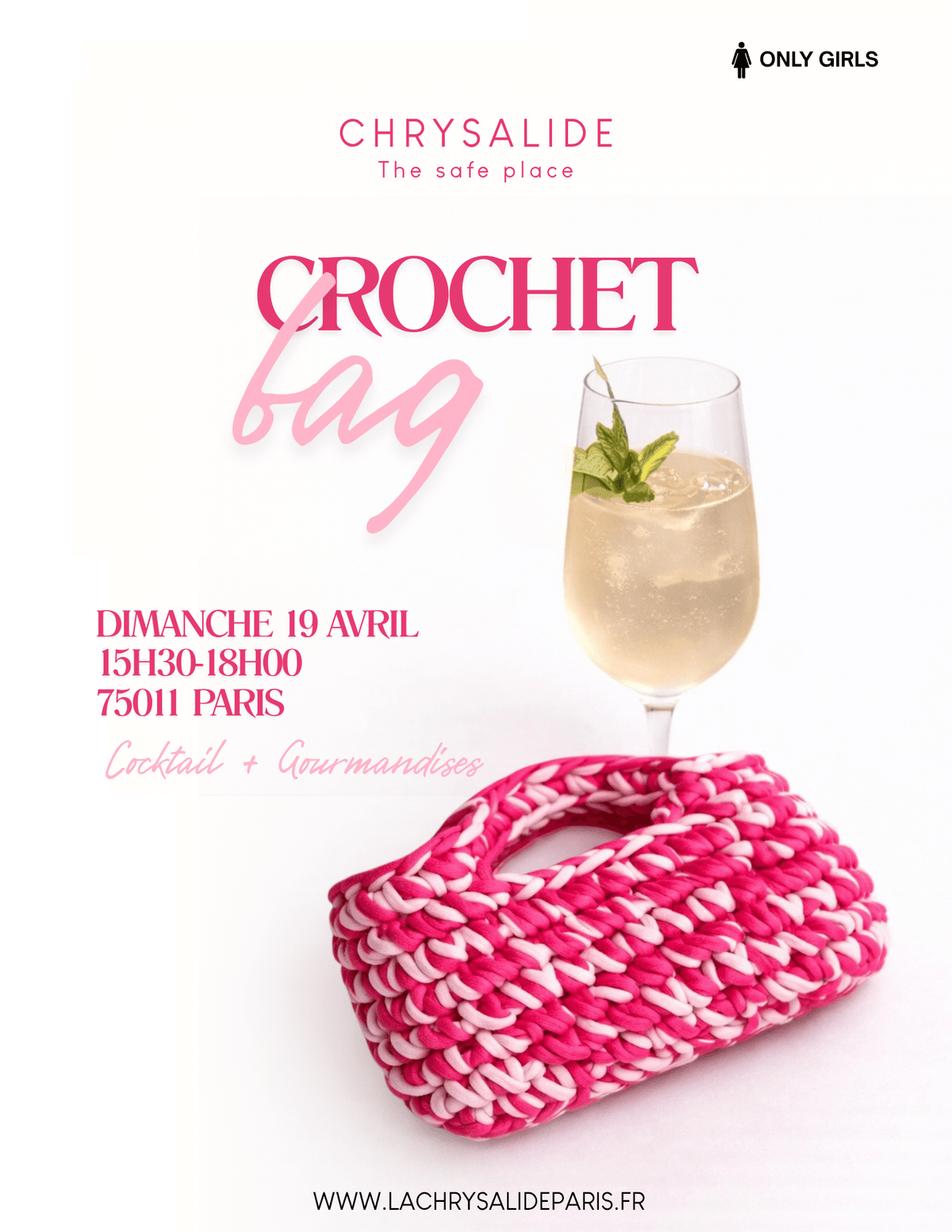 Atelier Crochet Bag - La Chrysalide Paris