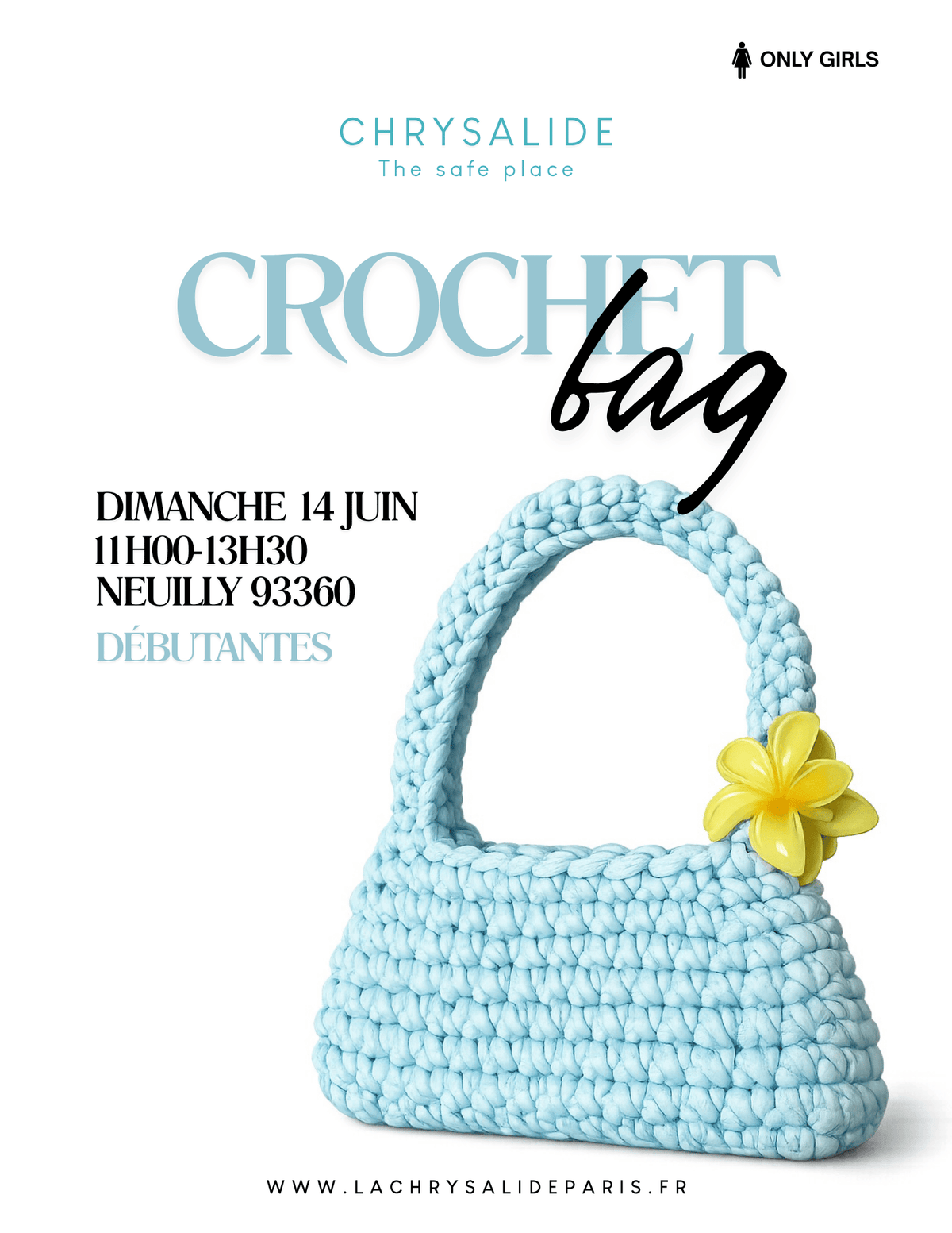 Atelier Crochet Bag - La Chrysalide Paris