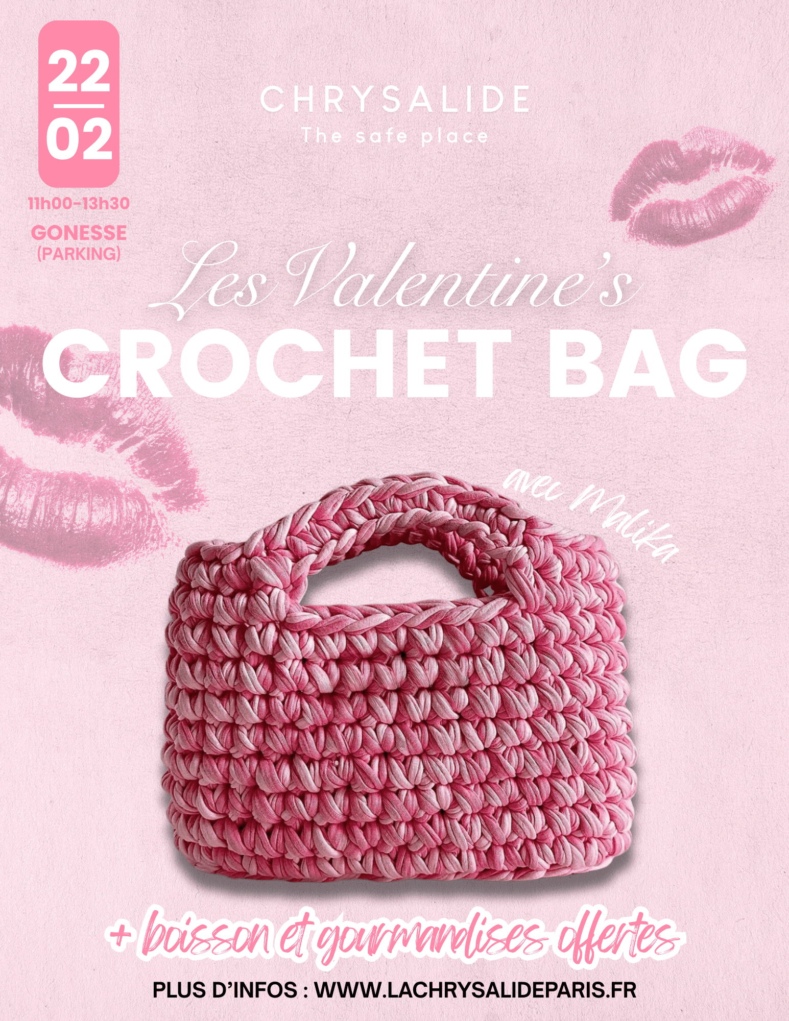 Atelier Crochet Bag - La Chrysalide Paris