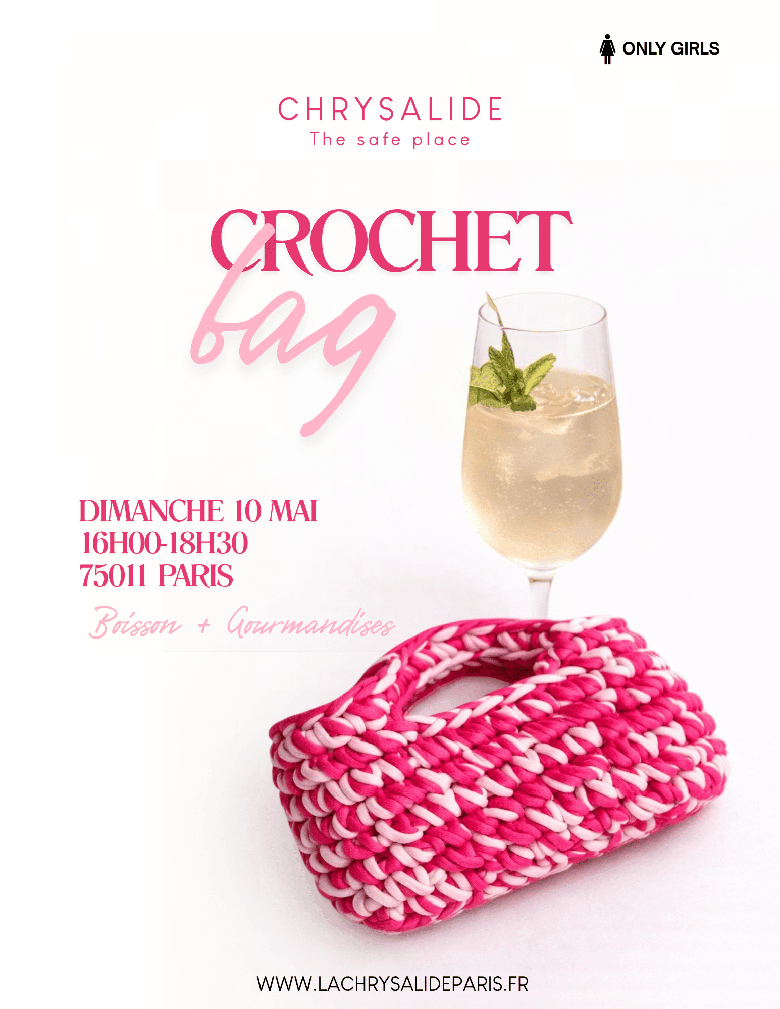 Atelier Crochet Bag - La Chrysalide Paris