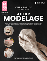 Atelier Modelage + peinture - La Chrysalide Paris