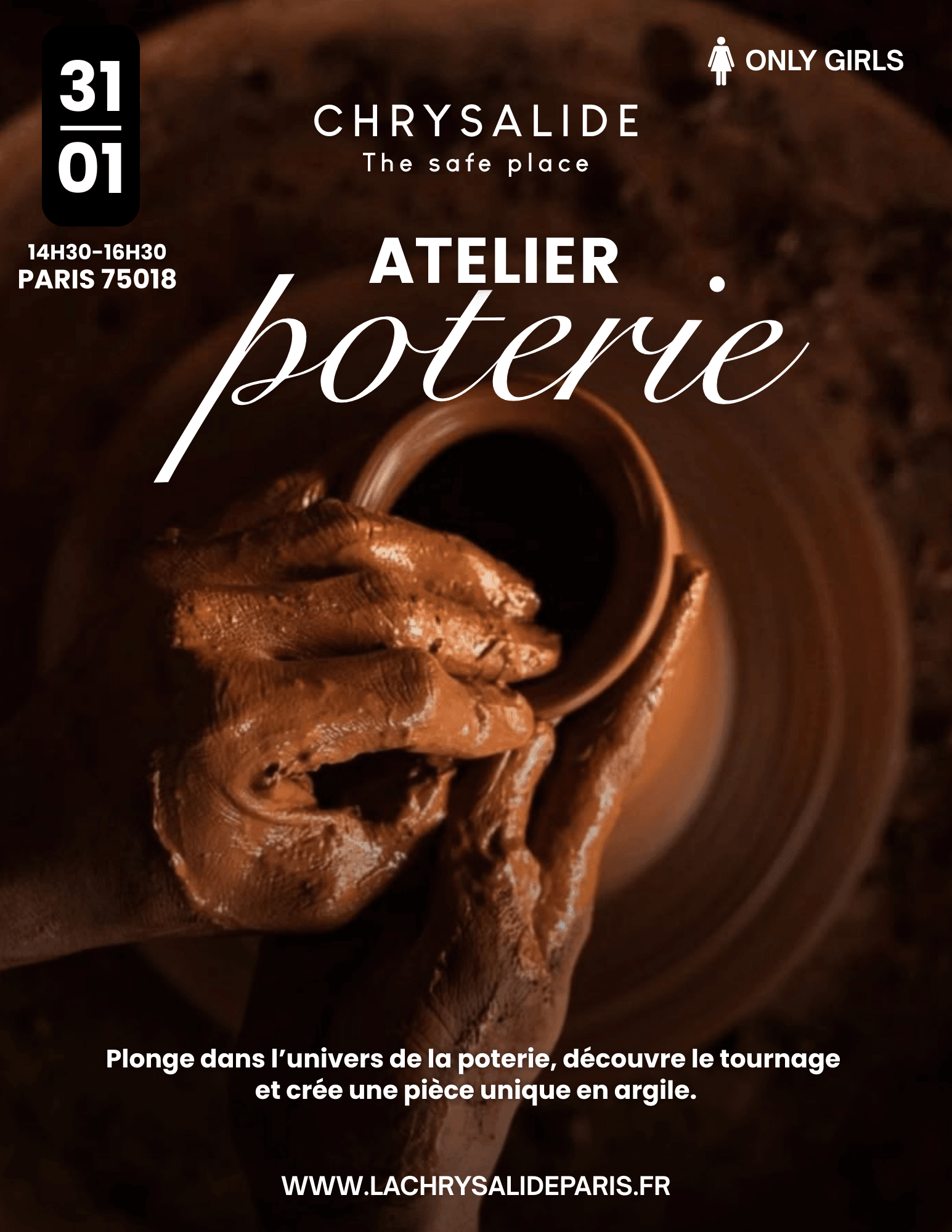 Atelier Poterie - La Chrysalide Paris