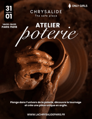 Atelier Poterie - La Chrysalide Paris