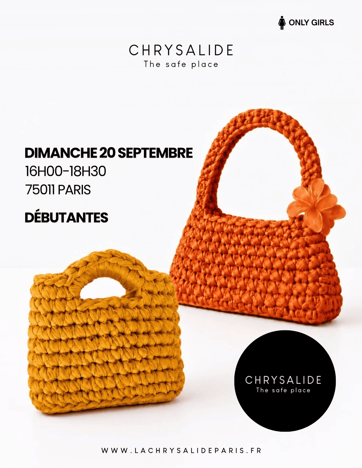 Crochet bag - La Chrysalide Paris