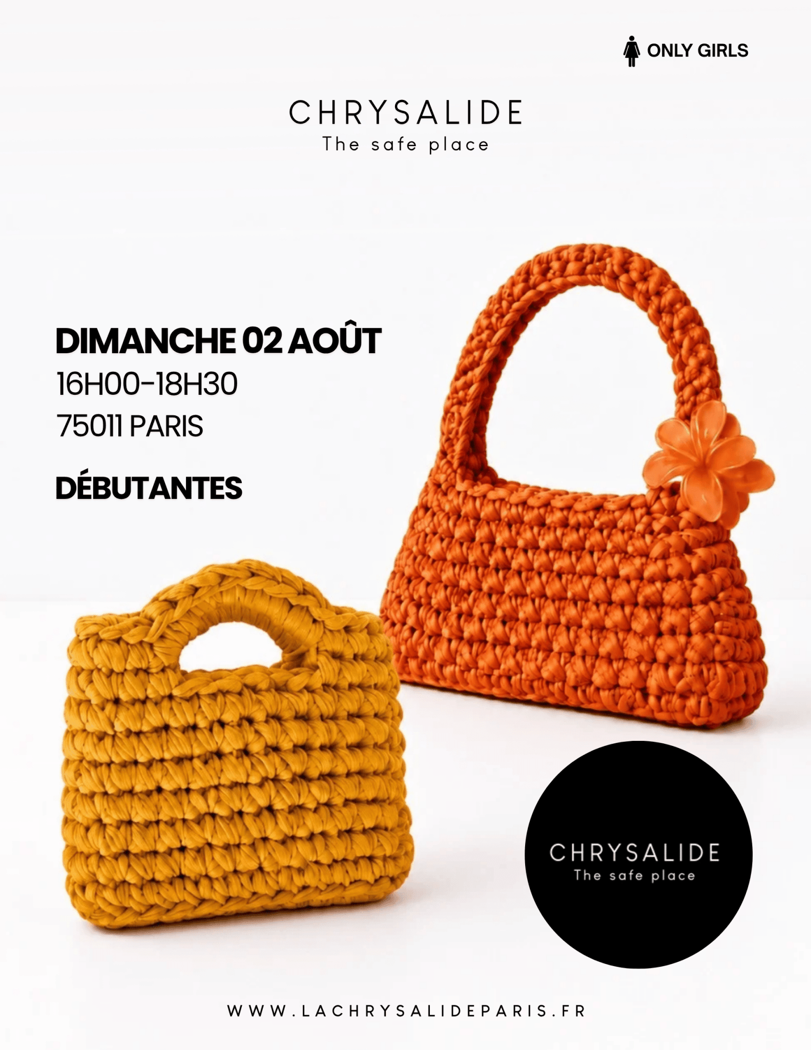 Crochet & Bag - La Chrysalide Paris