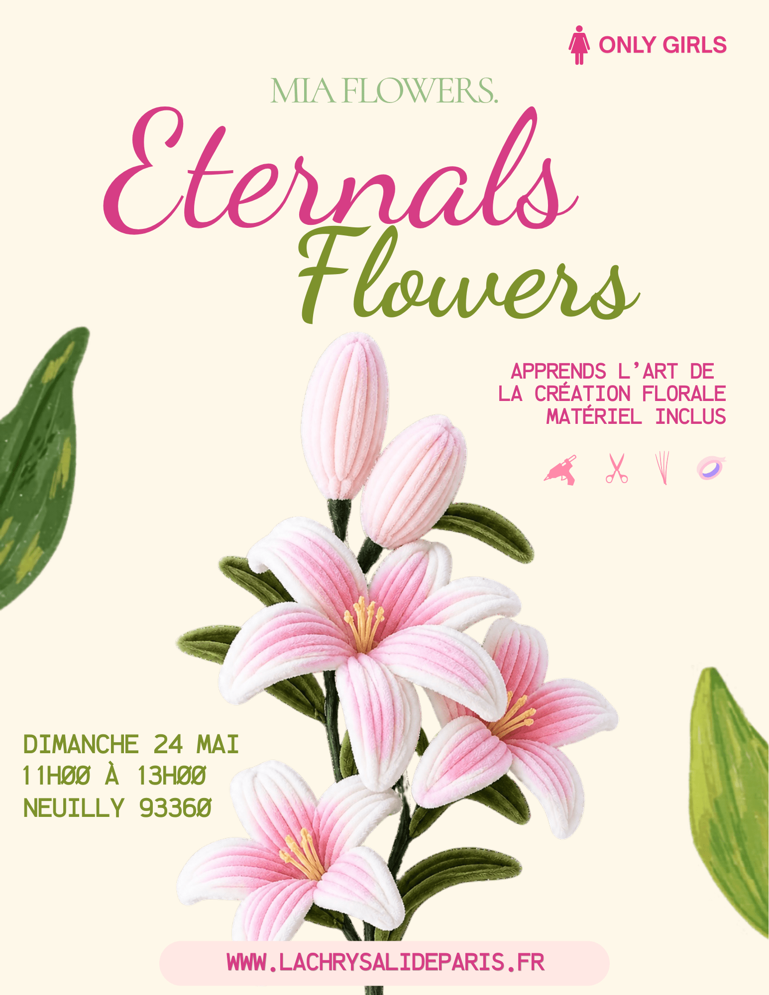 Eternal flower - La Chrysalide Paris