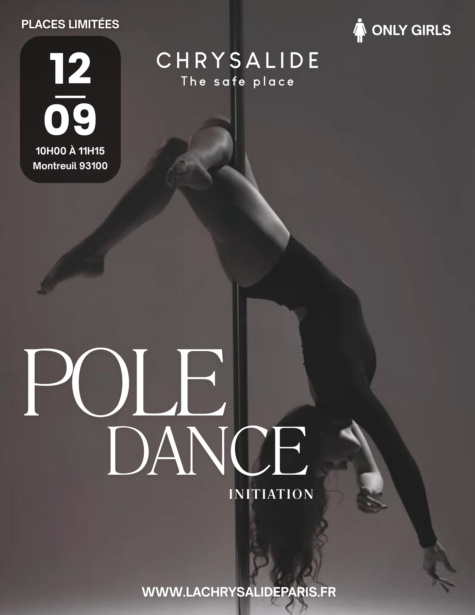 Initiation Pole Dance - La Chrysalide Paris