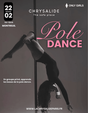 Initiation Pole Dance - La Chrysalide Paris