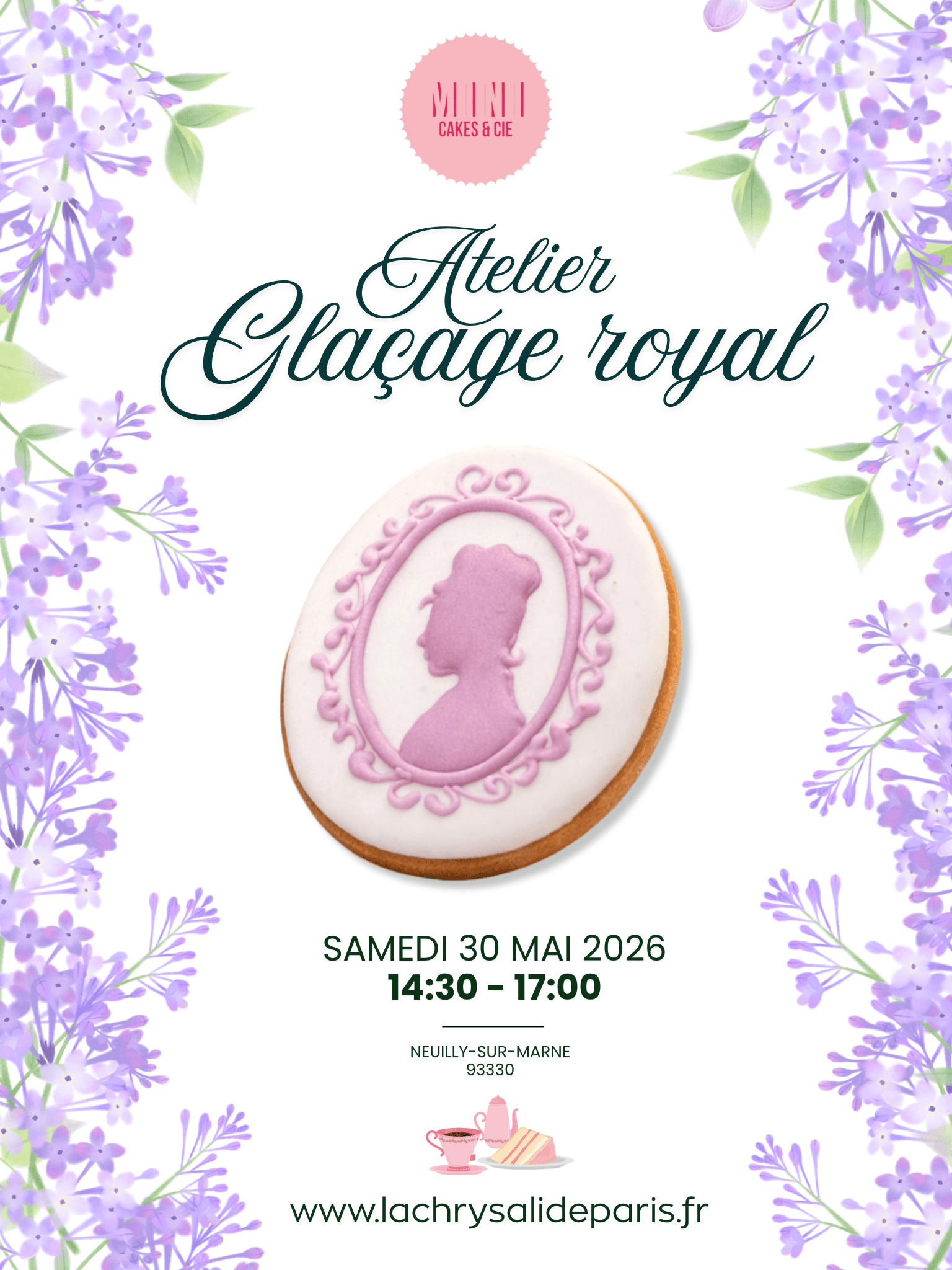 L’art du glaçage royal - La Chrysalide Paris