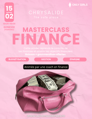 Masterclass Finance - La Chrysalide Paris
