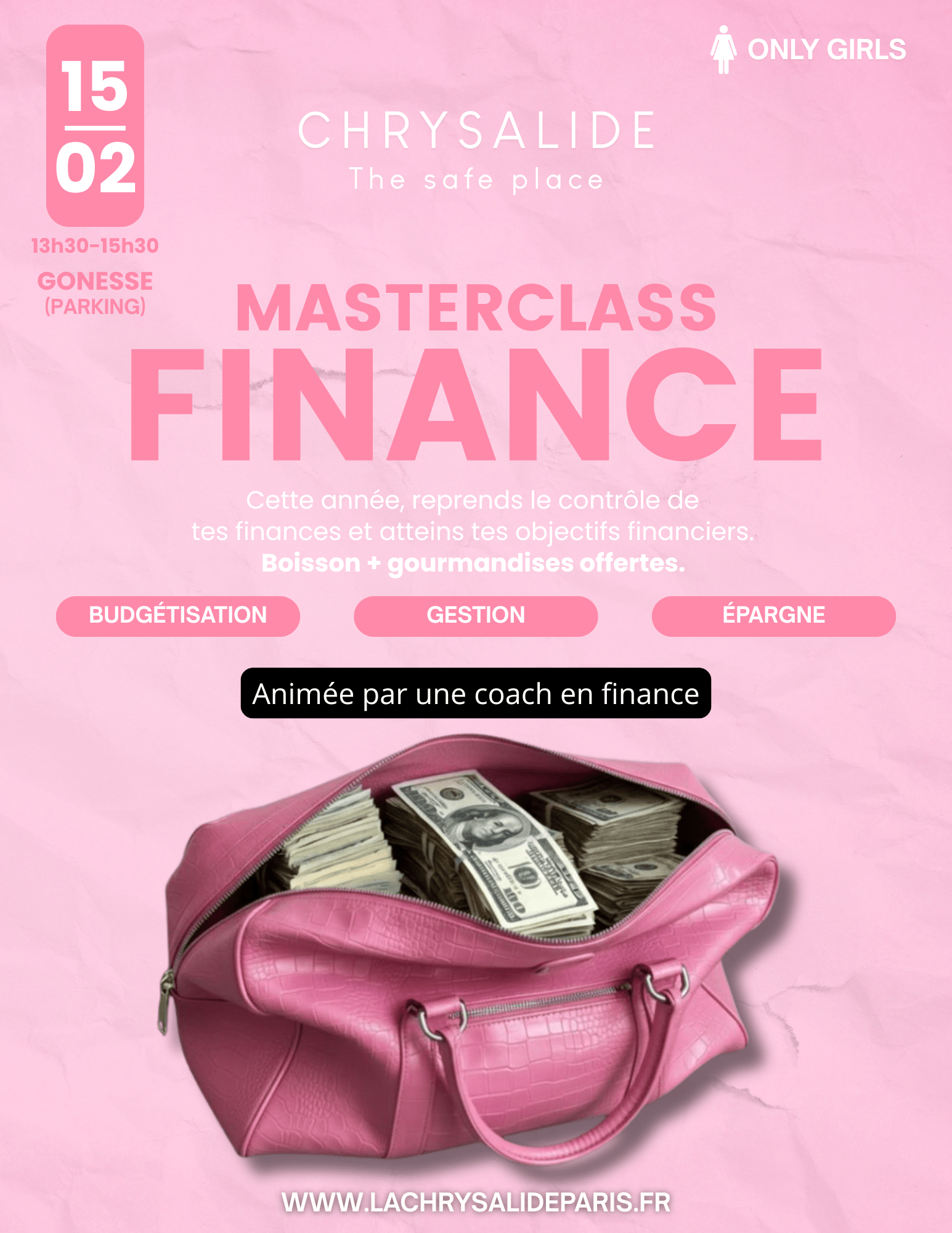 Masterclass Finance - La Chrysalide Paris