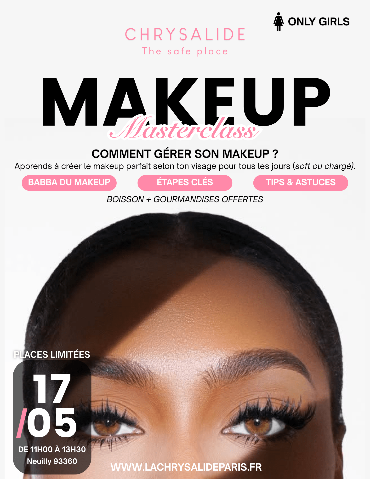 MASTERCLASS MAKEUP - La Chrysalide Paris