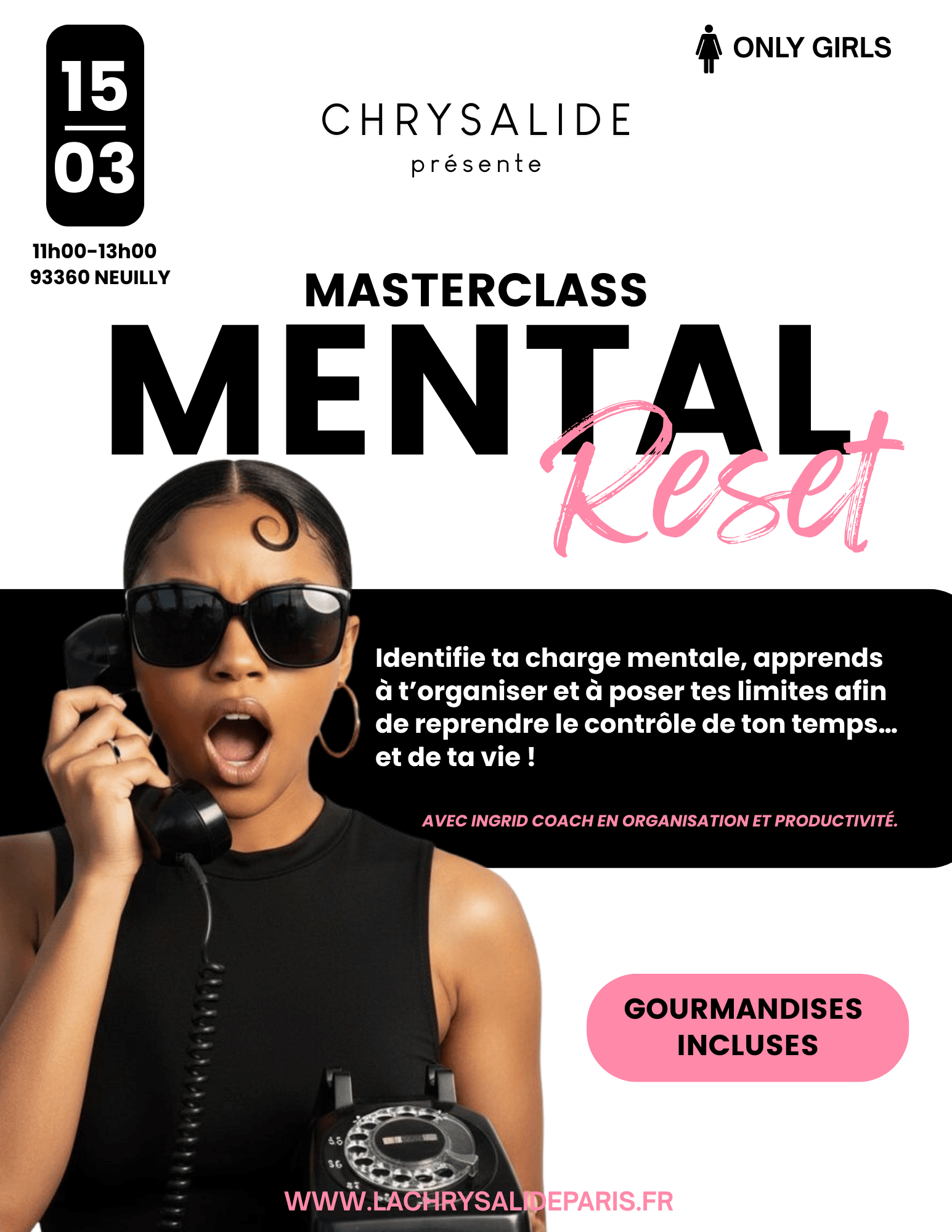 Masterclass Mental reset - La Chrysalide Paris