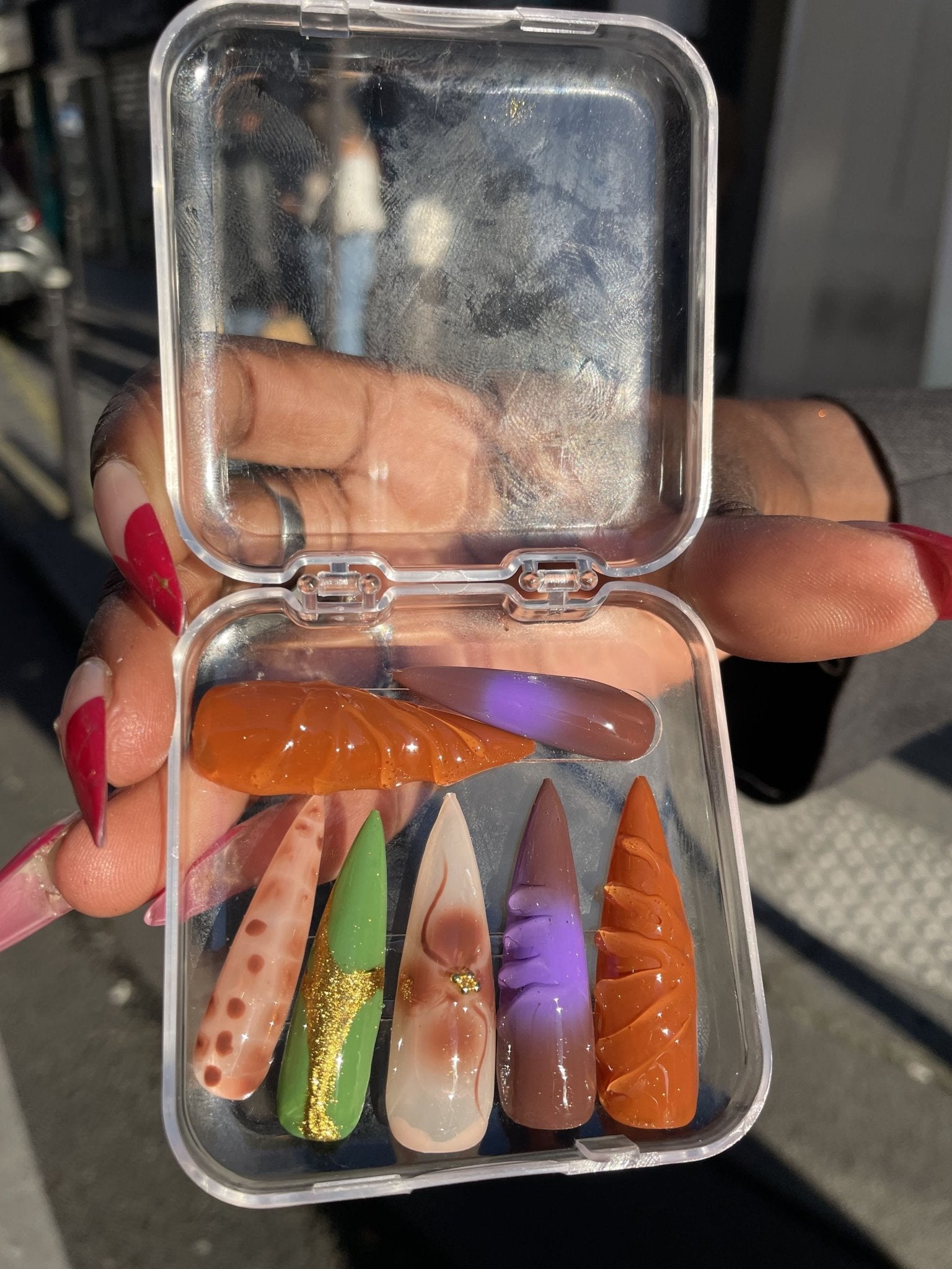 Nails Art sur Press On - La Chrysalide Paris