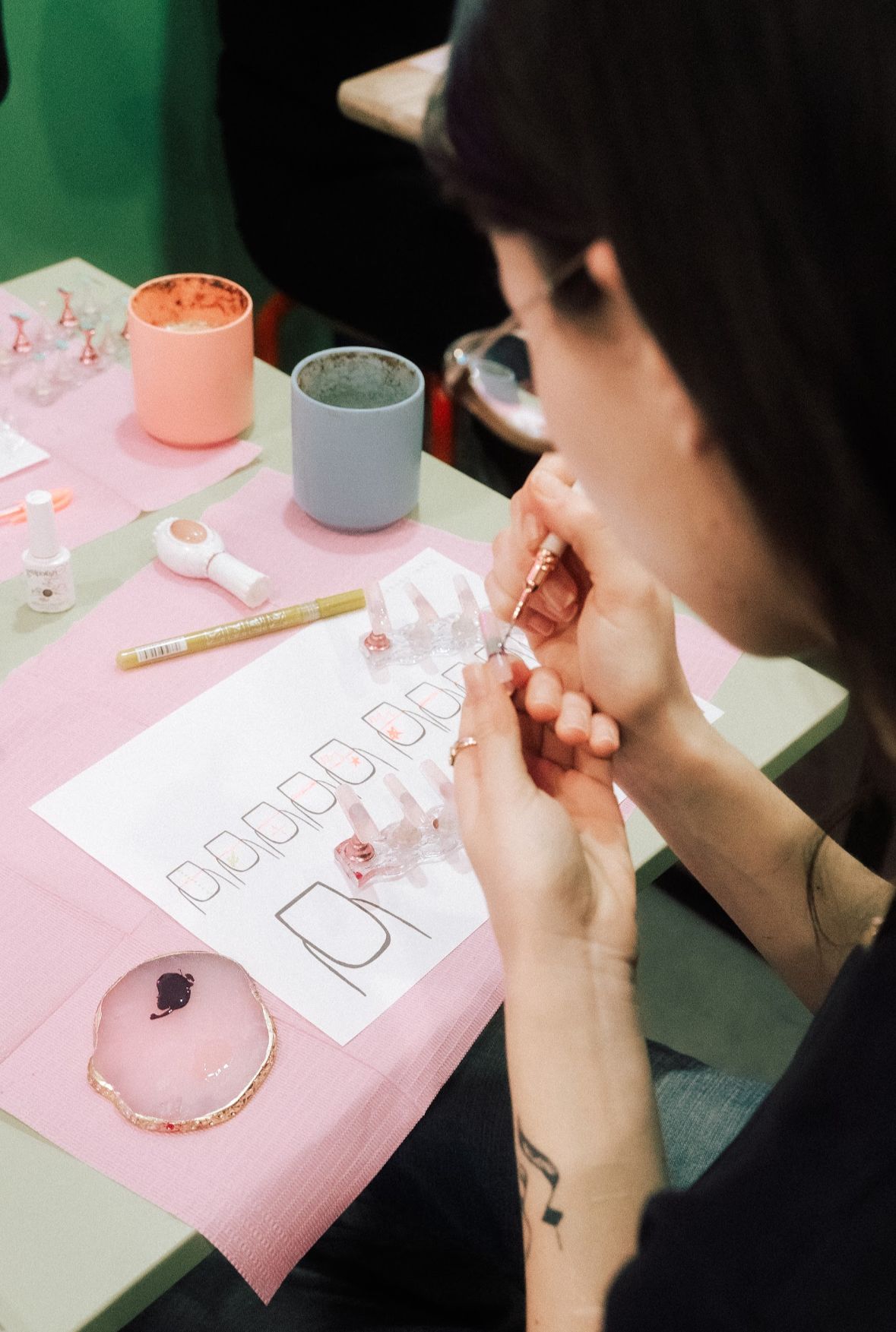 Nails Art sur Press On - La Chrysalide Paris