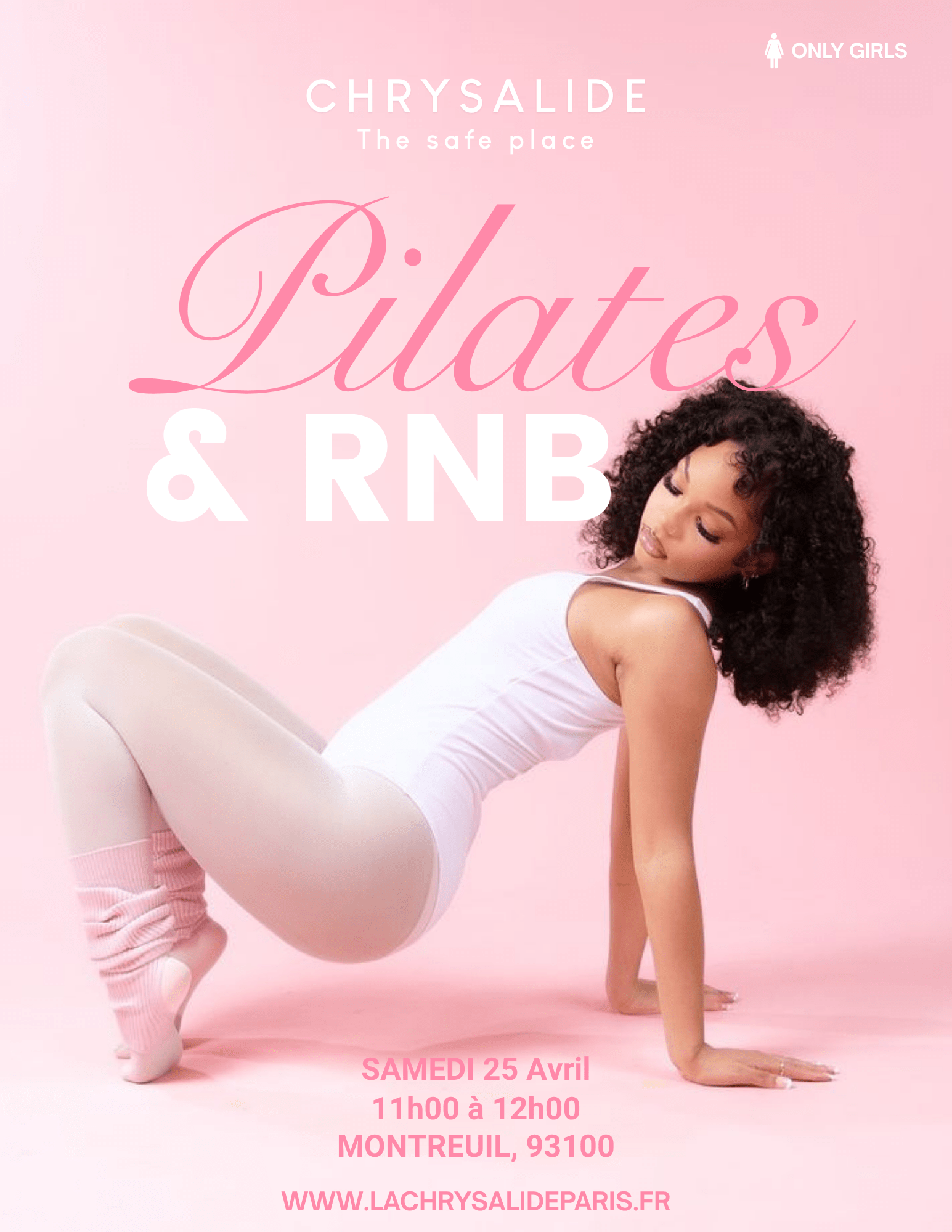 Pilates & Rnb - La Chrysalide Paris