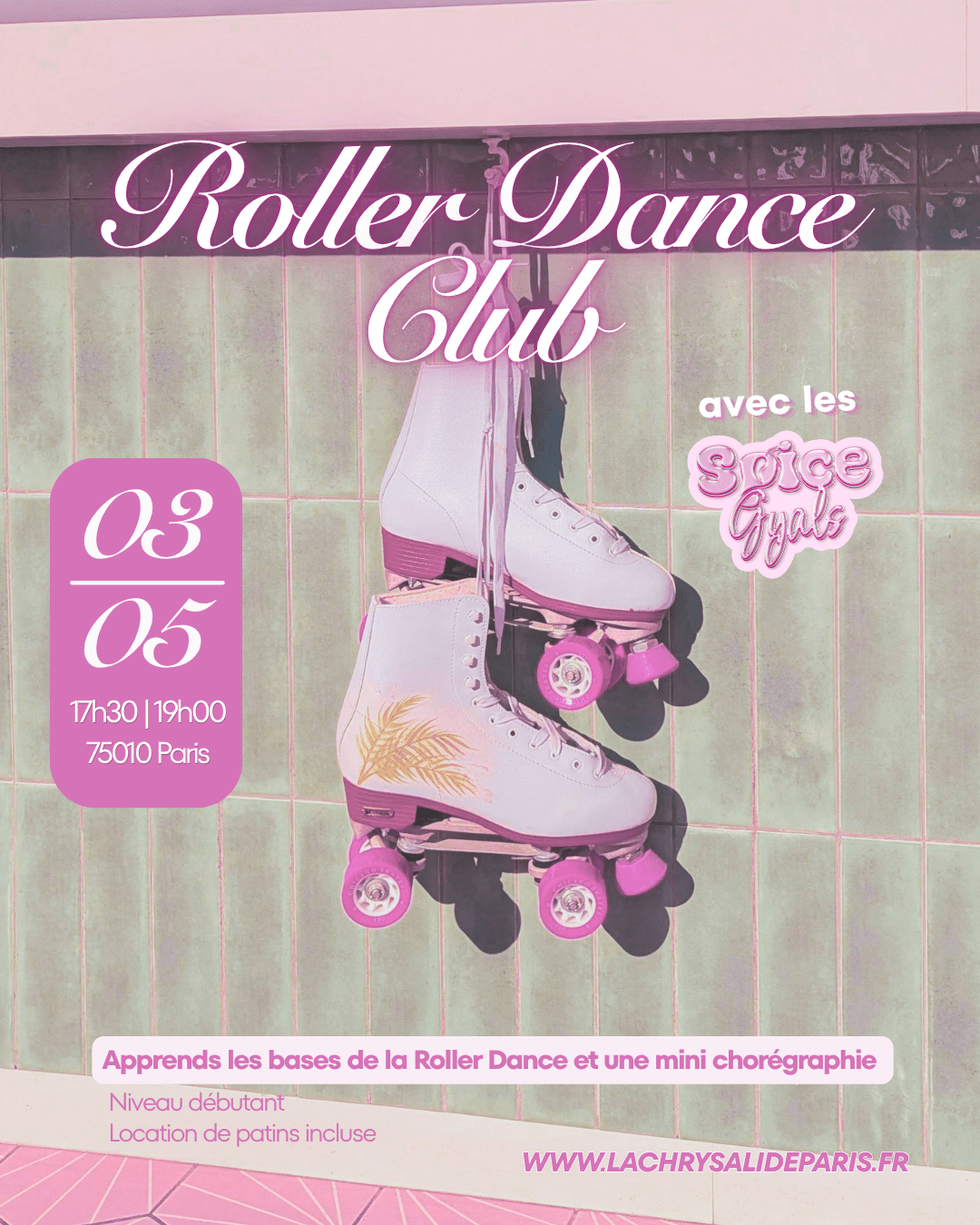 Roller Dance CLub - La Chrysalide Paris